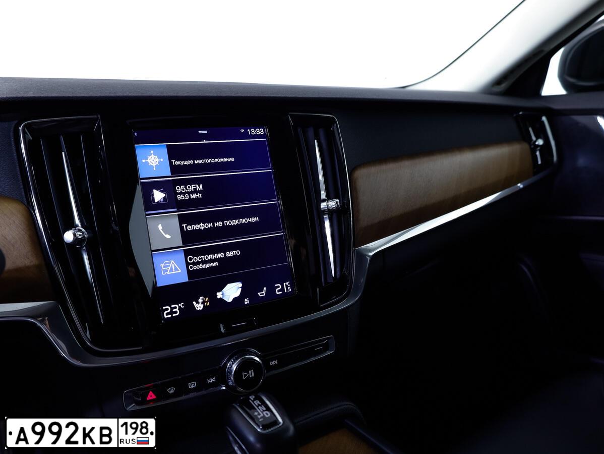 Фото автомобиля VOLVO S90, 2017 — госномер С662УР198. Цвет: ЧЕРНЫЙ