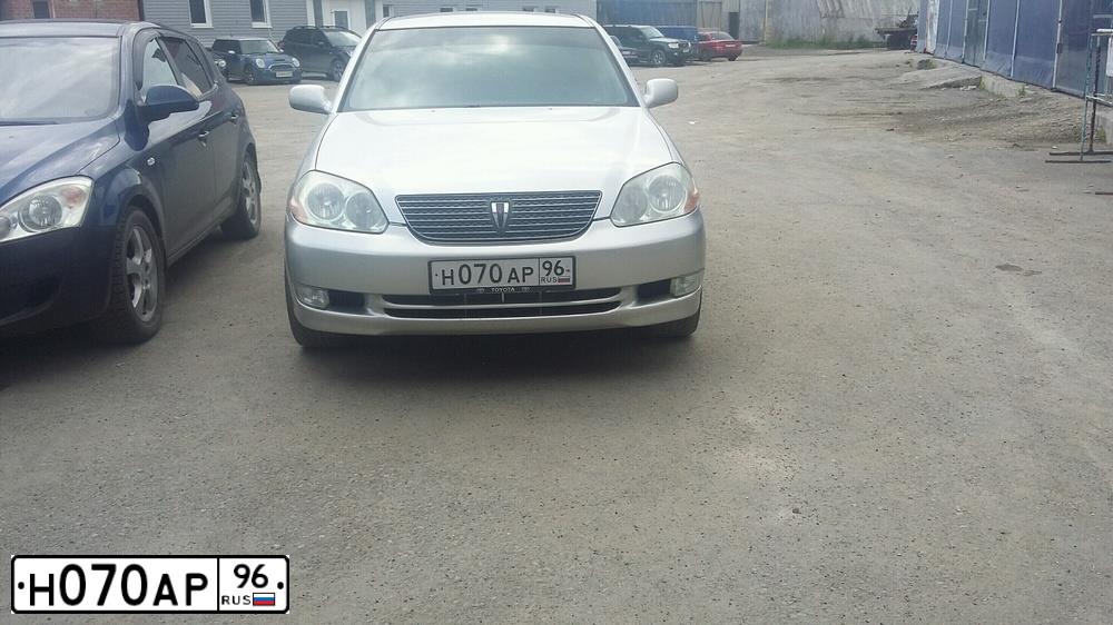 Фото автомобиля TOYOTA MARK II, 2002 — госномер Х756ТХ174