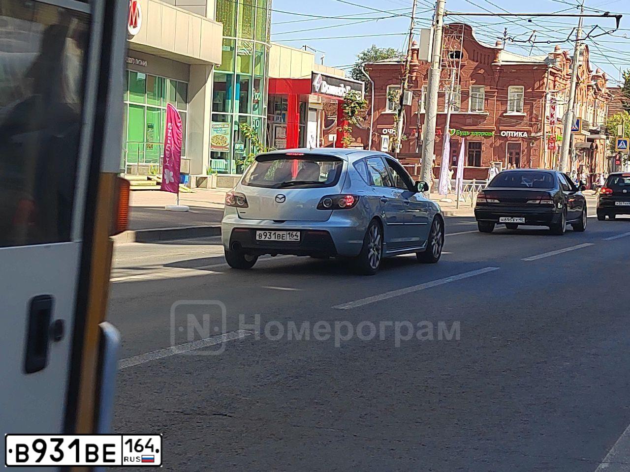 Фото автомобиля GAZ 2705 EL, 2005 — госномер В931ВЕ164. Цвет: Белый