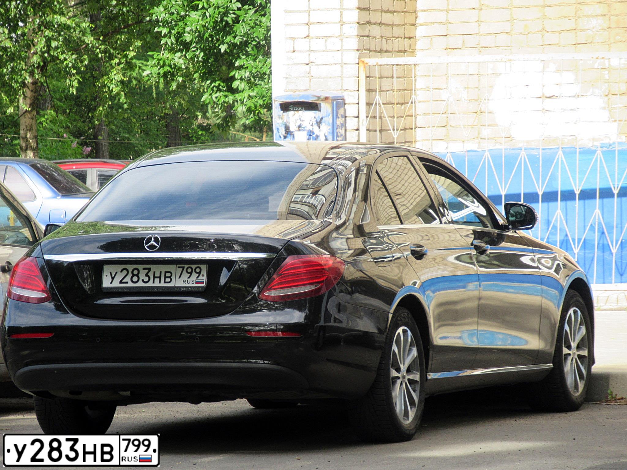 Фото автомобиля MERCEDES E-KLASSE, 2019 — госномер А211ТА797. Цвет: ЧЕРНЫЙ