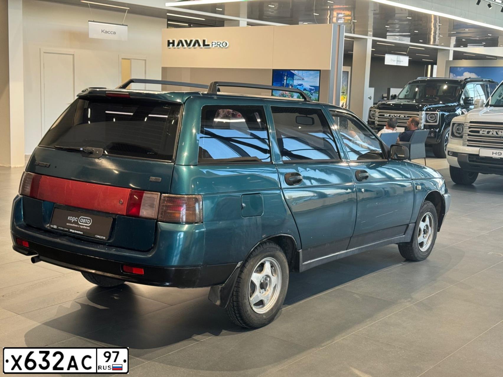 Фото автомобиля LADA 2111, 1999 — госномер С987ЕМ40. Цвет: ЗЕЛЕНЫЙ