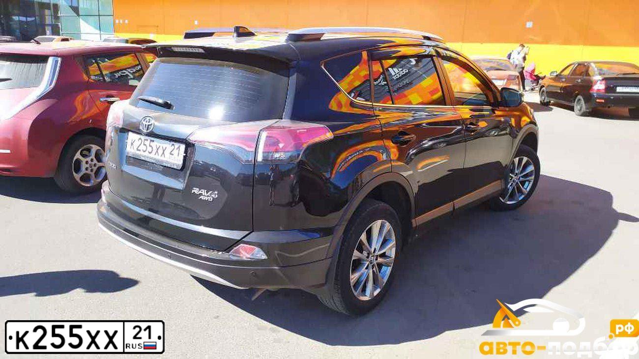 Фото автомобиля TOYOTA RAV4, 2016 — госномер Х317МТ18. Цвет: ЧЕРНЫЙ