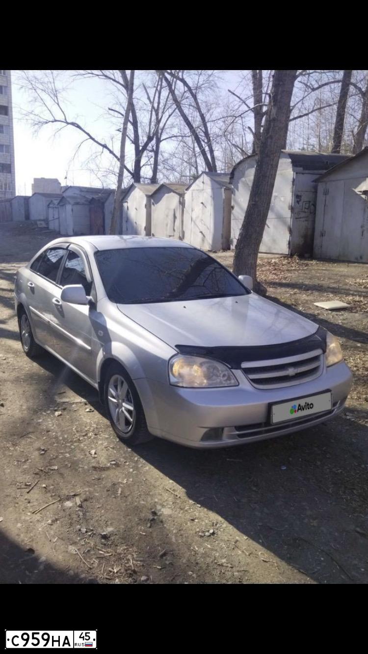 Фото автомобиля CHEVROLET LACETTI, 2011 — госномер С959НА45. Цвет: Серебристый