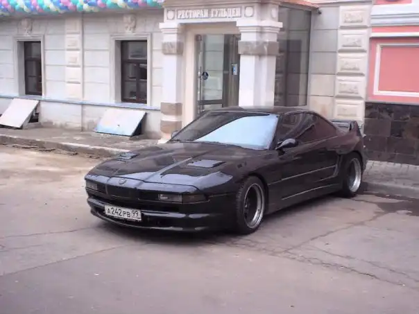 Фото автомобиля BMW SERIE 8, 1994 — госномер В659АК77. Цвет: ЧЕРНЫЙ