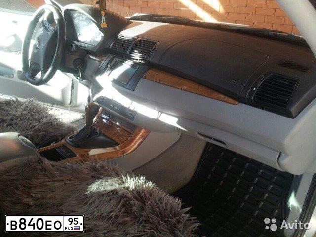 Фото автомобиля BMW X5, 2001 — госномер О202НР136. Цвет: СЕРЫЙ