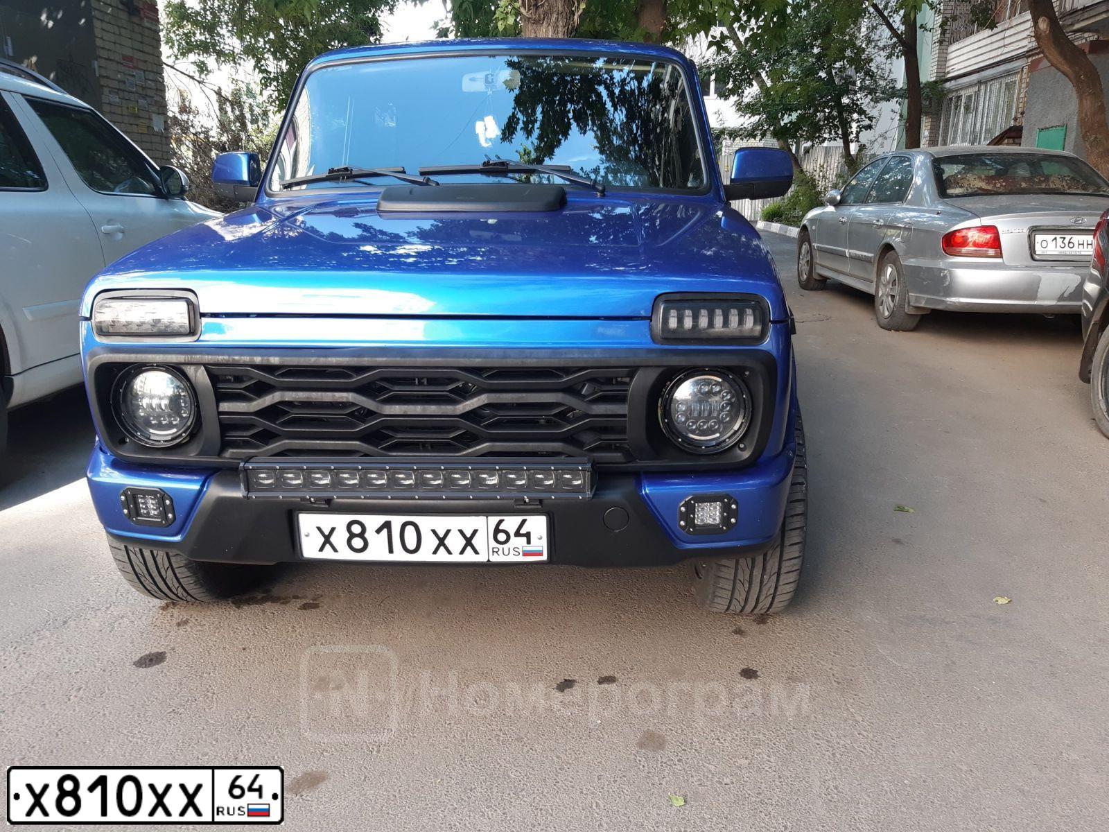 Фото автомобиля LADA 2112, 2006 — госномер Н837НТ64. Цвет: СИНИЙ