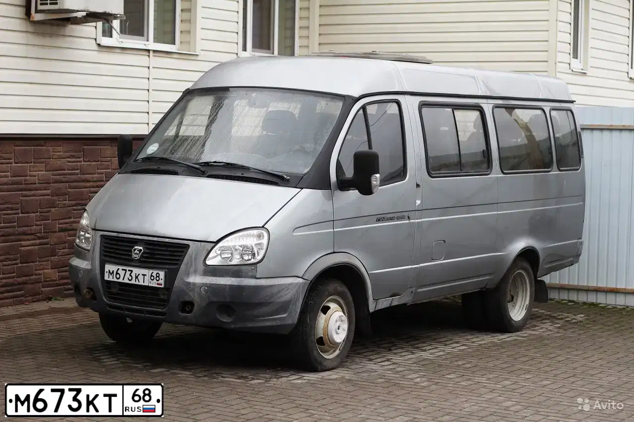 Фото автомобиля GAZ 3221 GAZEL, 2010 — госномер К700КК152. Цвет: Серебристый