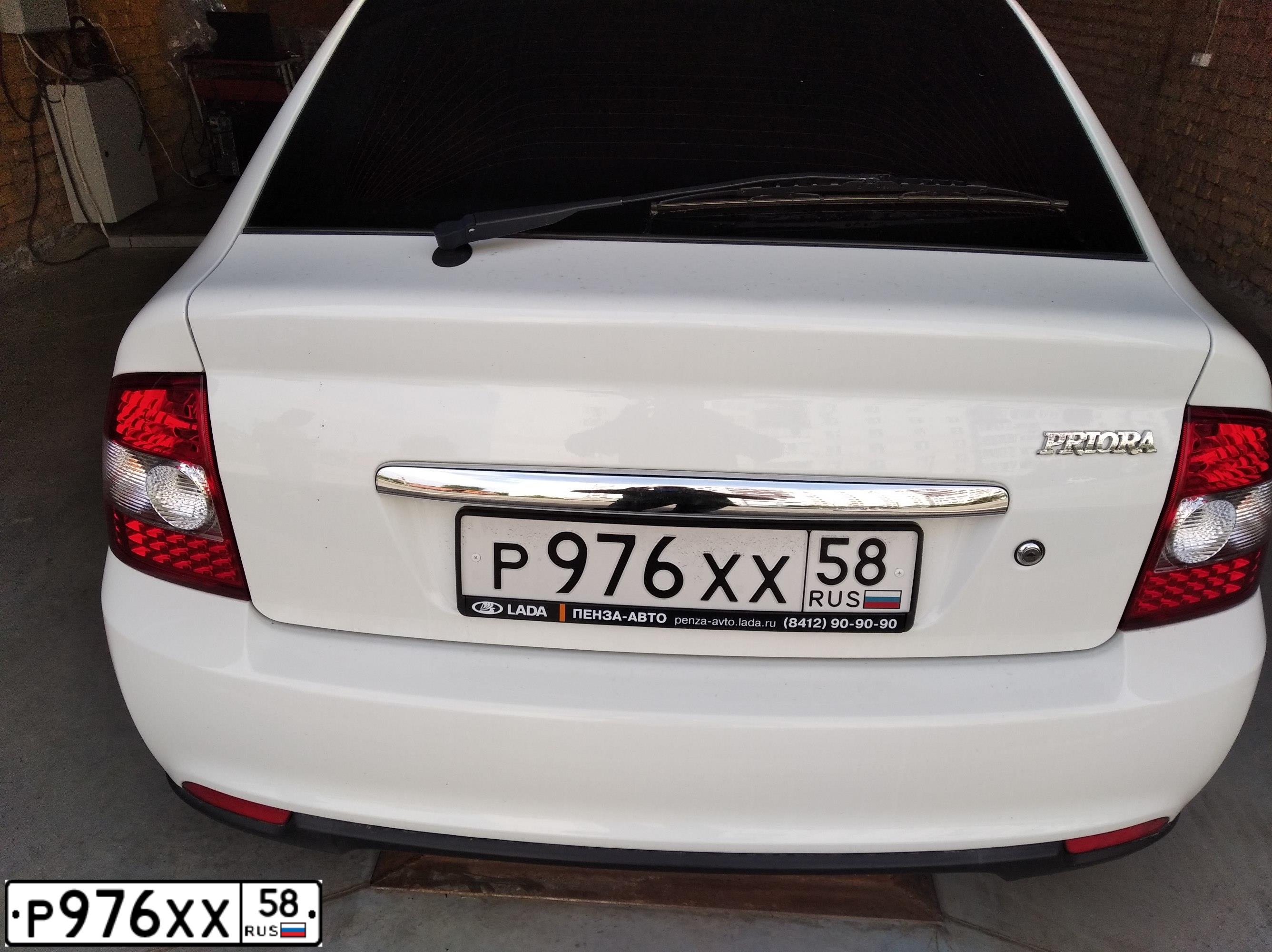 Фото автомобиля LADA 2172 PRIORA, 2013 — госномер Р976ХХ58