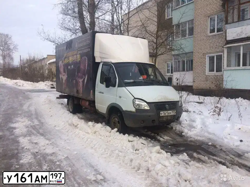 Фото автомобиля GAZ 3302 EL, 2006 — госномер У161АМ197. Цвет: БЕЛЫЙ