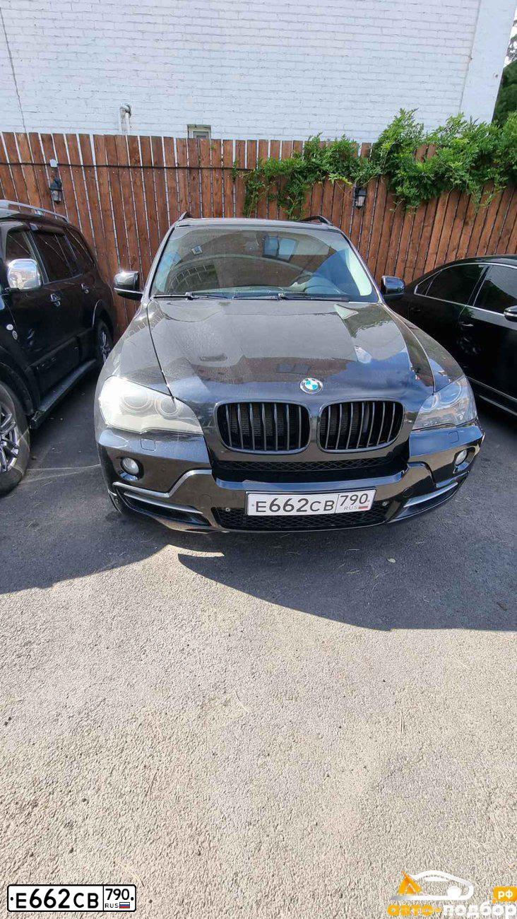 Фото автомобиля BMW X5, 2009 — госномер А009АА190. Цвет: ЧЕРНЫЙ