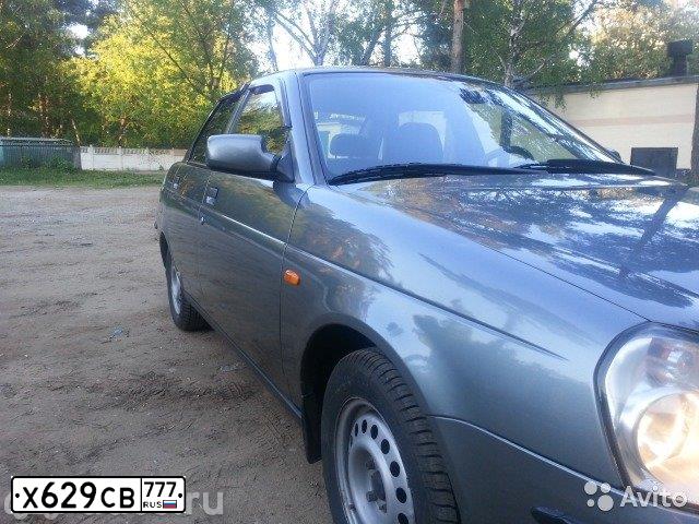 Фото автомобиля LADA 2170 PRIORA, 2008 — госномер Е717ЕК199. Цвет: СРЕДНИЙ СЕРО-ЗЕЛЕН МЕТ