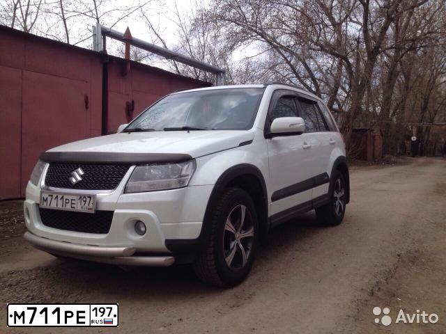 Фото автомобиля SUZUKI /GRAND/ VITARA, 2008 — госномер Н710ТО32. Цвет: Белый