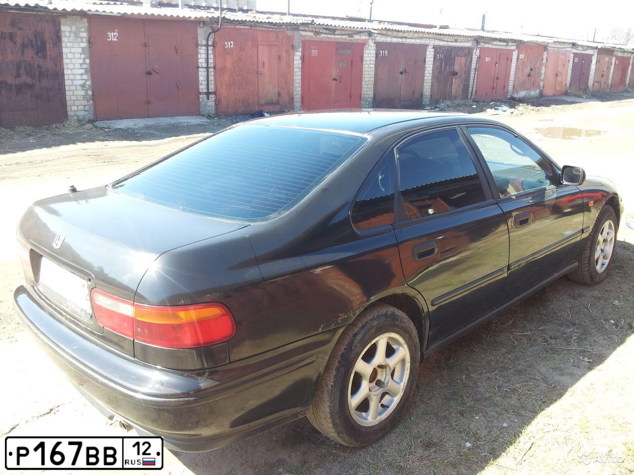 Фото автомобиля HONDA ACCORD, 1995 — госномер А698ТВ716. Цвет: ЧЕРНЫЙ