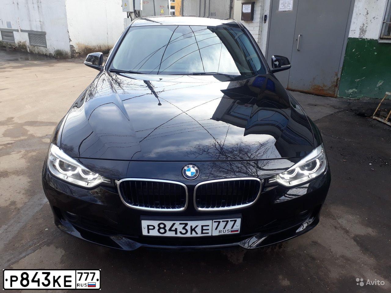 Фото автомобиля БМВ 320I, 2014 — госномер Х936КО37. Цвет: ЧЕРНЫЙ