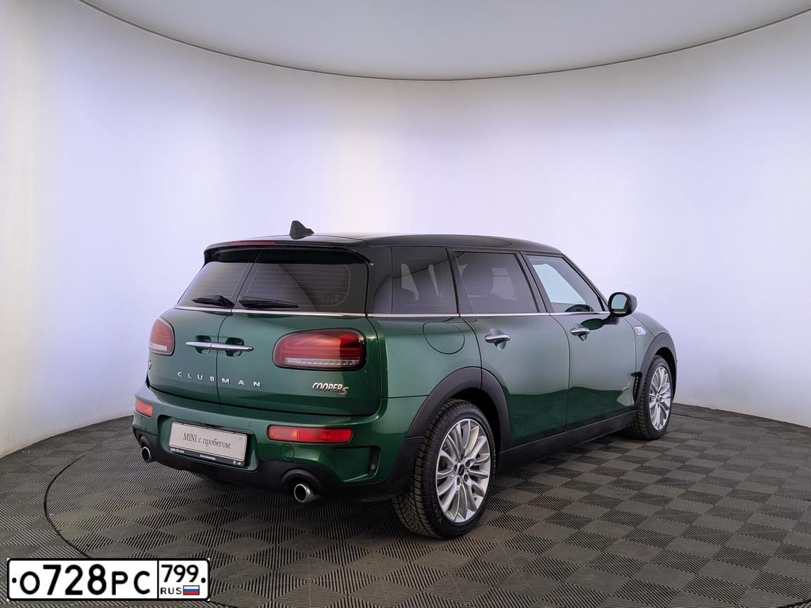 Фото автомобиля MINI COOPER, 2019 — госномер Т819СВ797. Цвет: Темно-зеленый