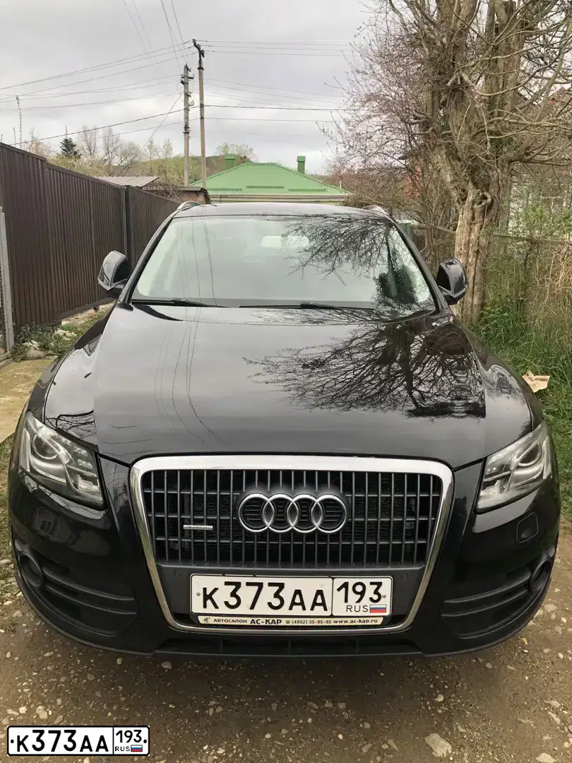 Фото автомобиля AUDI Q5, 2008 — госномер В907АО193. Цвет: ЧЕРНЫЙ