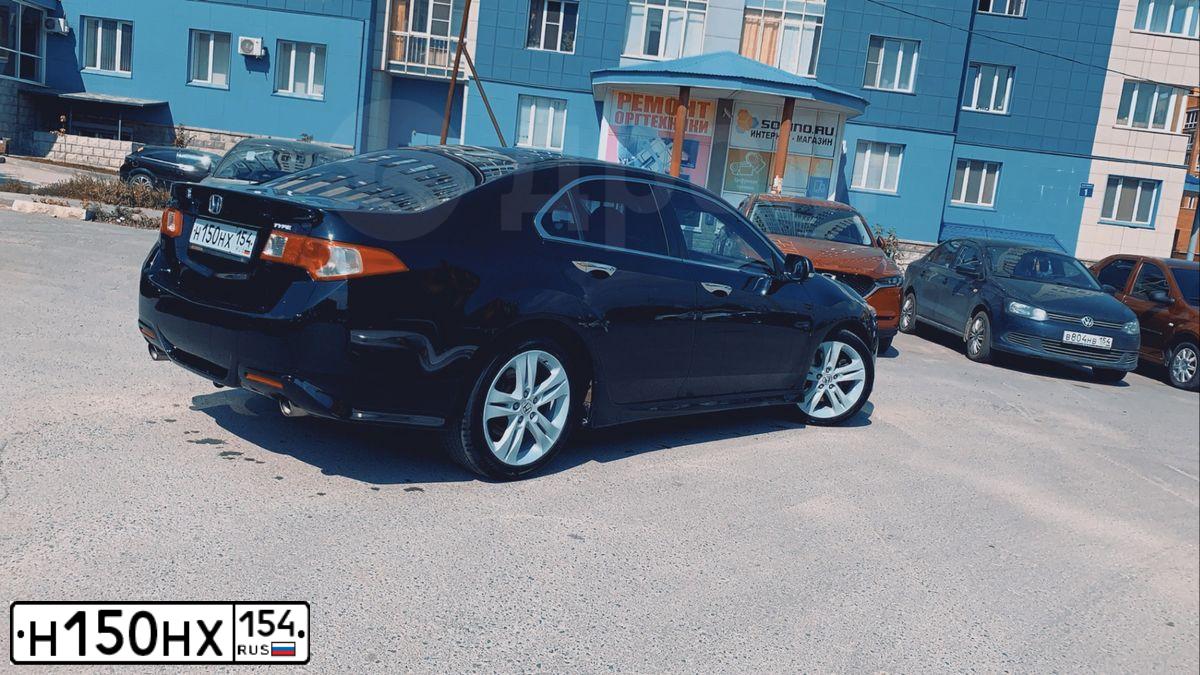Фото автомобиля HONDA ACCORD, 2008 — госномер Р707РР150. Цвет: ЧЕРНЫЙ