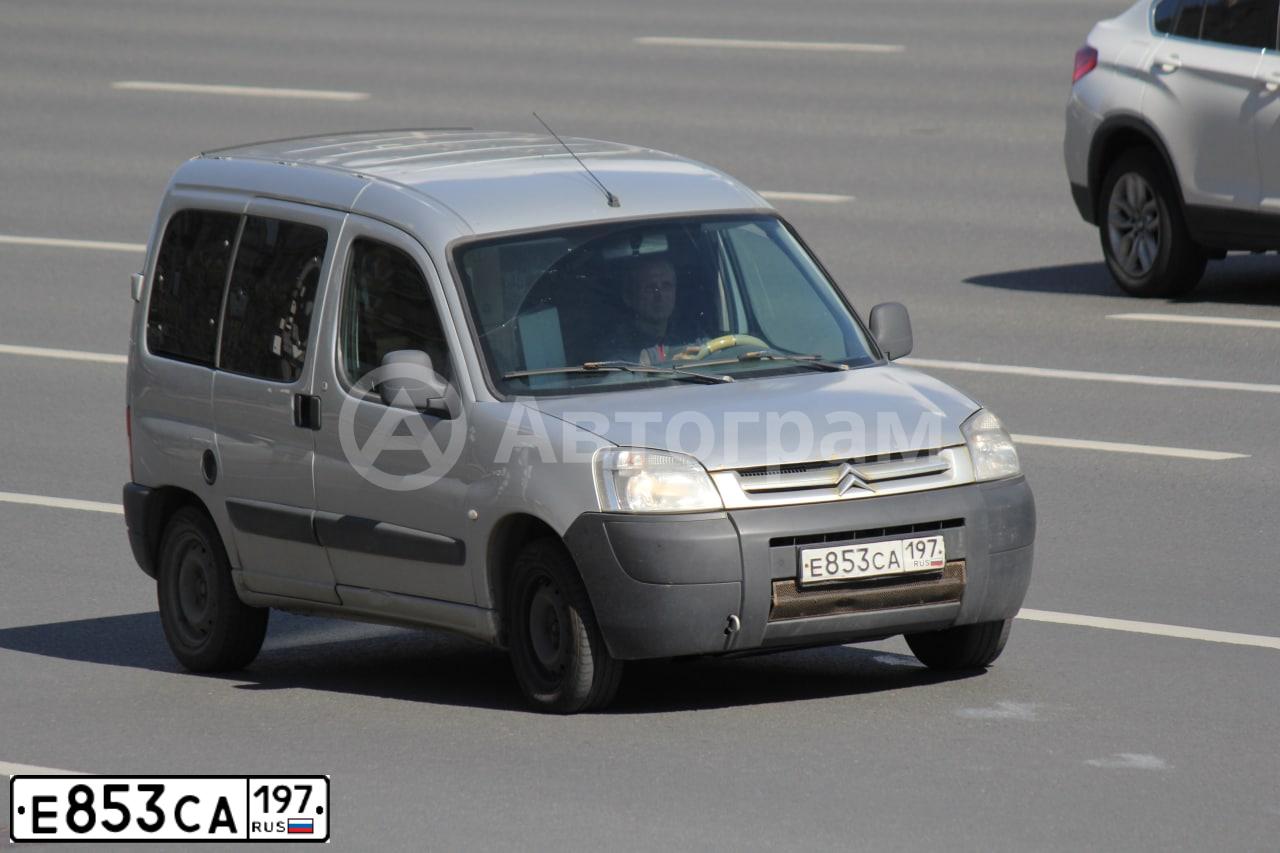 Фото автомобиля CITROEN BERLINGO, 2011 — госномер А417КА180. Цвет: Серый