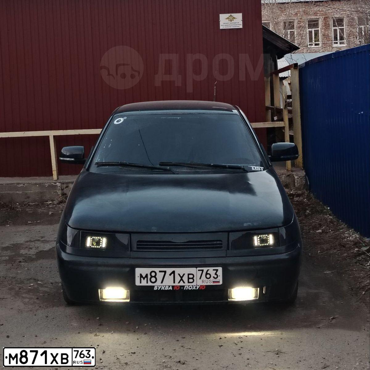 Фото автомобиля LADA 2110, 2007 — госномер М871ХВ763. Цвет: ГРАФИТОВЫЙ МЕТАЛЛИК