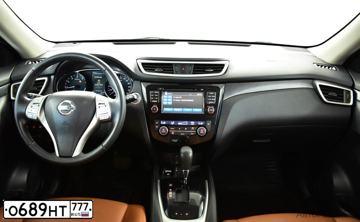 Фото автомобиля NISSAN X-TRAIL, 2015 — госномер О689НТ777. Цвет: ЧЕРНЫЙ