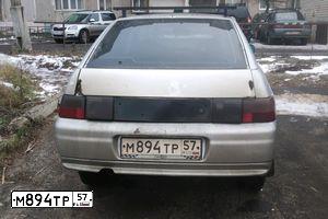 Фото автомобиля LADA 2112, 2002 — госномер В100ОВ90. Цвет: СТАЛЬНОЙ