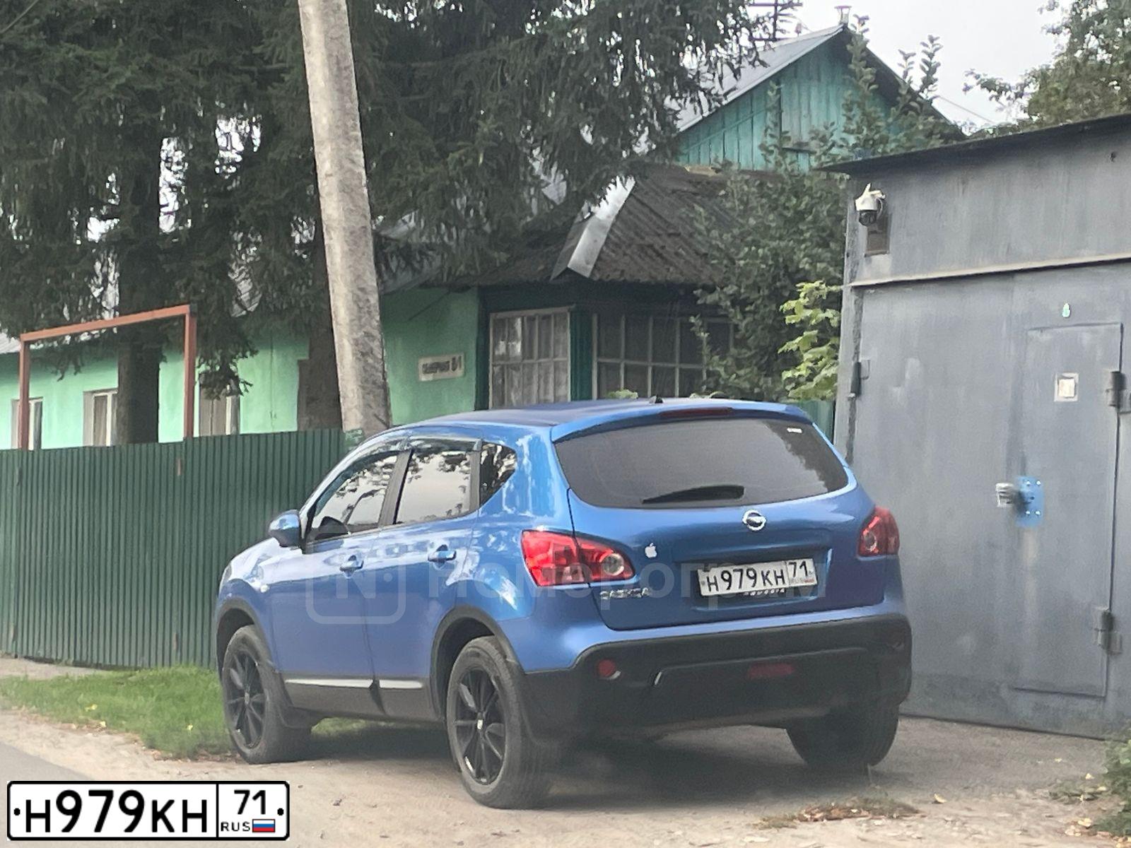 Фото автомобиля NISSAN QASHQAI, 2008 — госномер Е848ВТ71