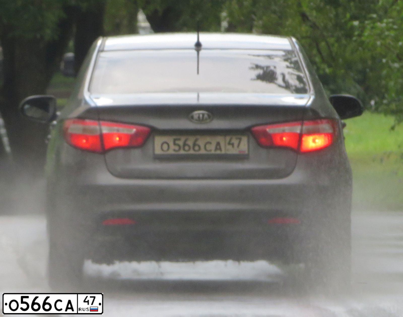 Фото автомобиля KIA RIO, 2012 — госномер К520КР53