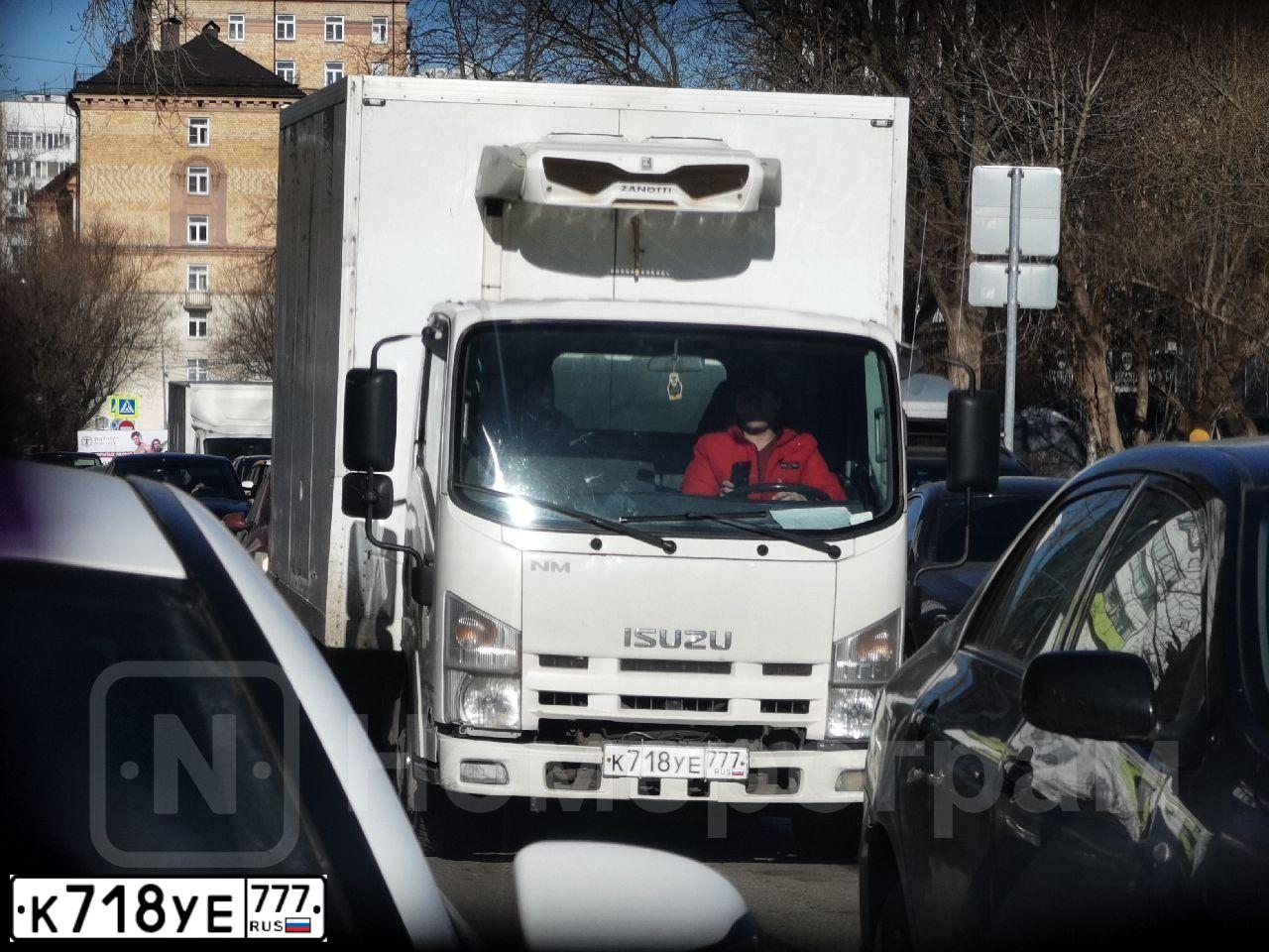 Фото автомобиля ISUZU 1992J1, 2016 — госномер А465ВА977. Цвет: Белый