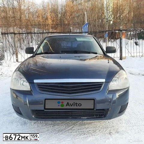 Фото автомобиля LADA 2172 PRIORA, 2012 — госномер Т331КА196. Цвет: Серо-Синий