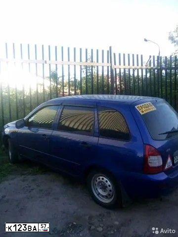 Фото автомобиля LADA 1117 KALINA, 2011 — госномер К123ВА57. Цвет: синий