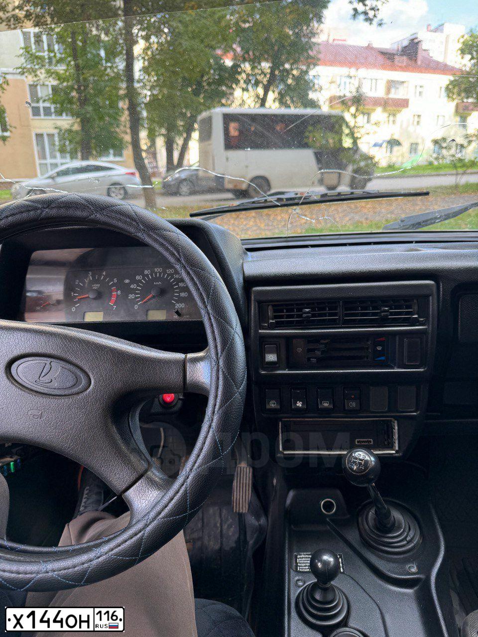 Фото автомобиля LADA 2121 NIVA, 2017 — госномер Х144ОН116. Цвет: Белый