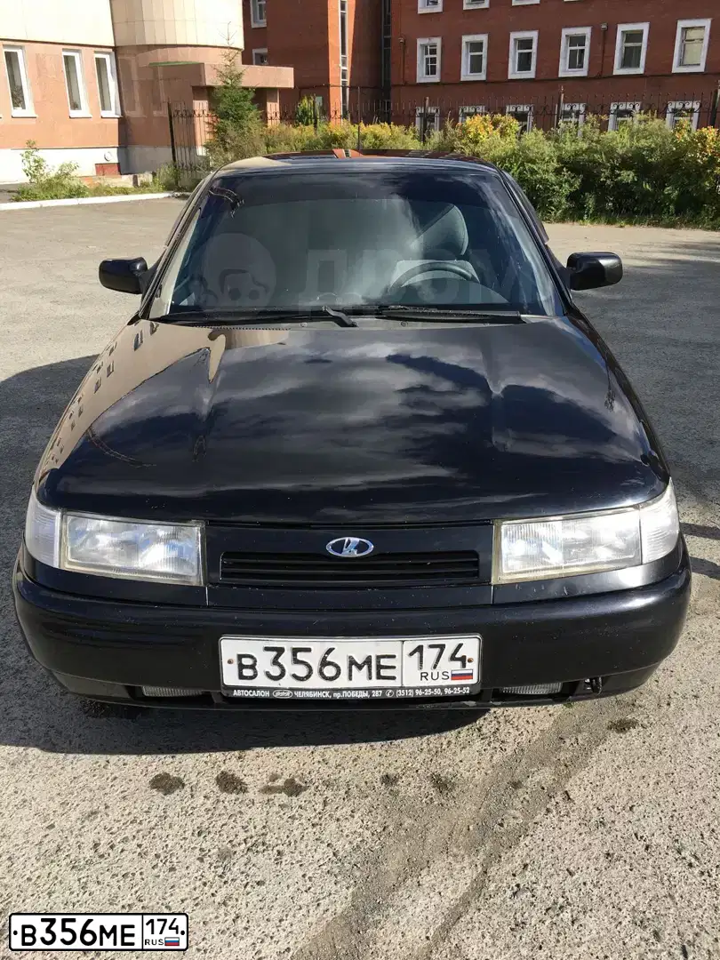 Фото автомобиля LADA 2112 LADA, 2007 — госномер В356МЕ174. Цвет: СИНЕ-ЧЕРНЫЙ