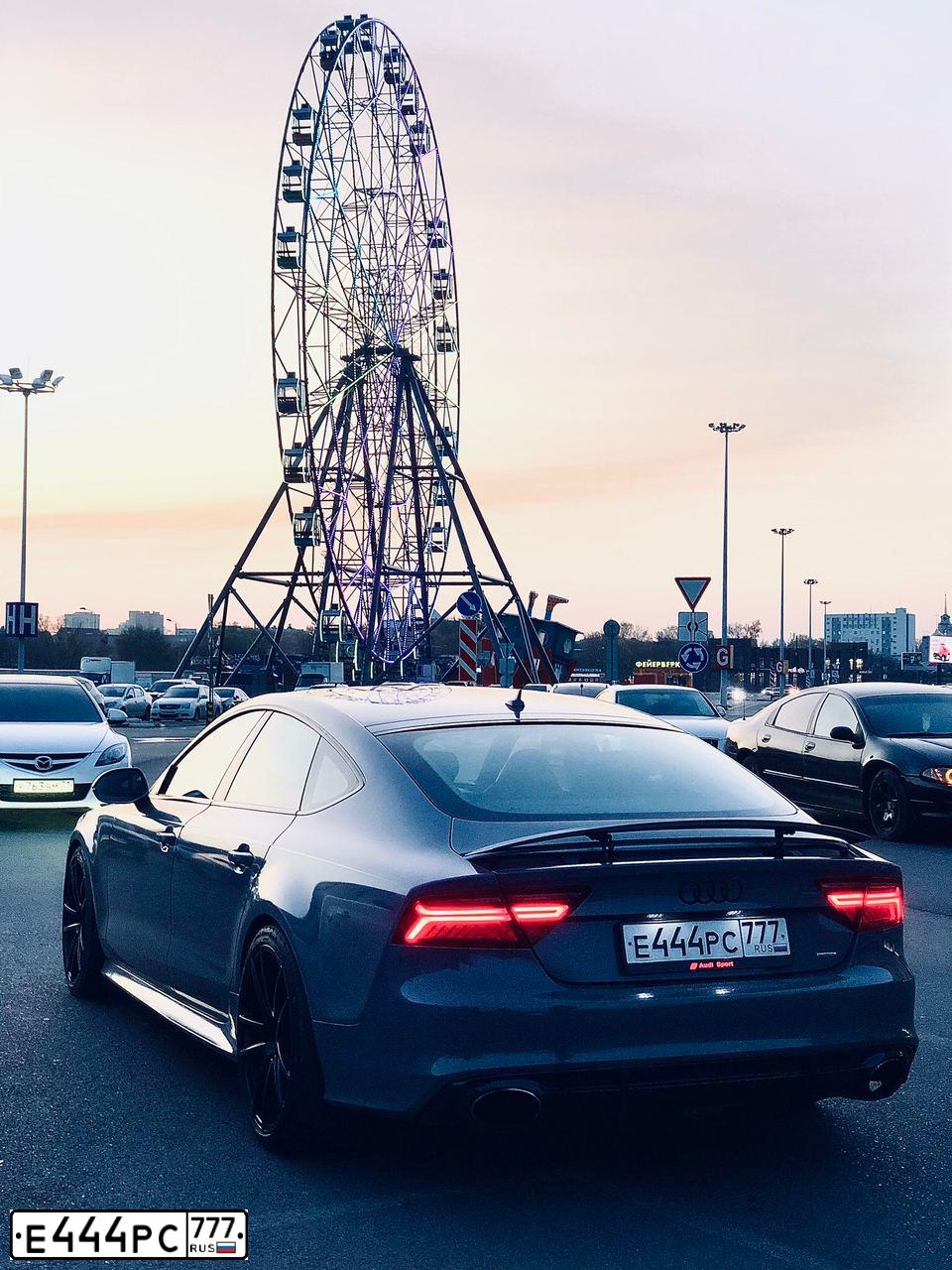 Фото автомобиля AUDI A7, 2011 — госномер О479ОН71. Цвет: СЕРЕБРИСТЫЙ