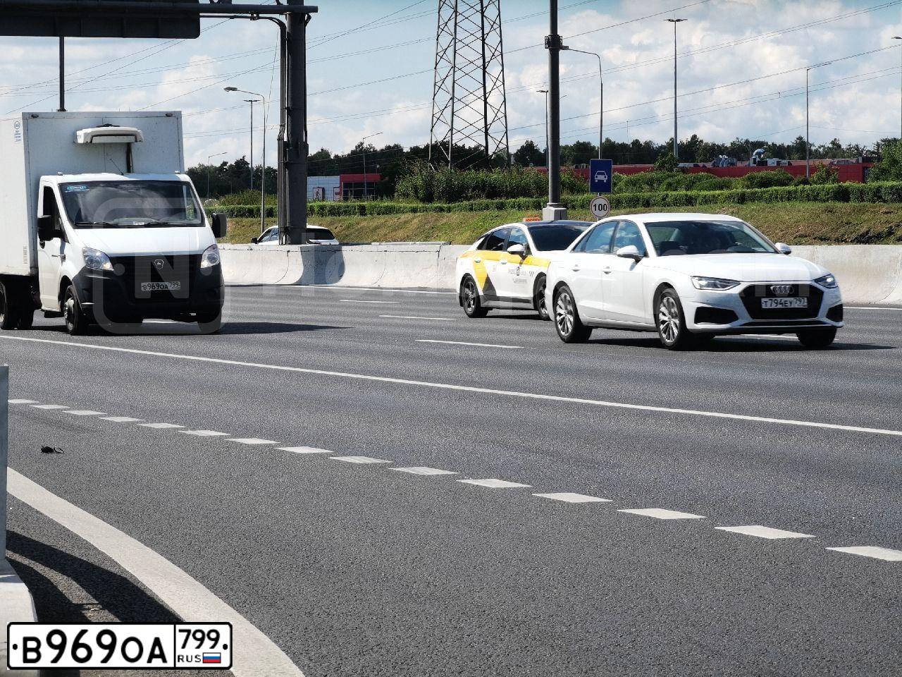 Фото автомобиля GAZ EL NEXT, 2019 — госномер В969ОА799. Цвет: БЕЛЫЙ
