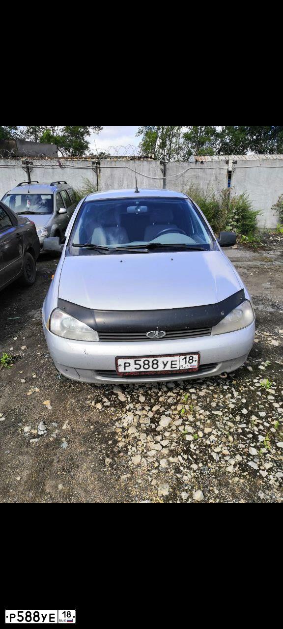 Фото автомобиля LADA 1119 KALINA, 2011 — госномер К921ВЕ53. Цвет: Серебристый