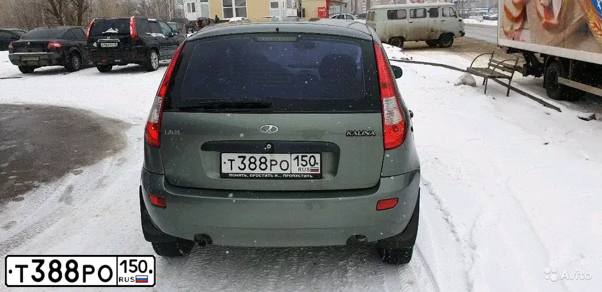 Фото автомобиля LADA 1119 KALINA, 2008 — госномер О887АР124. Цвет: ТЕМНЫЙ СИНЕ-ФИОЛЕТОВЫЙ