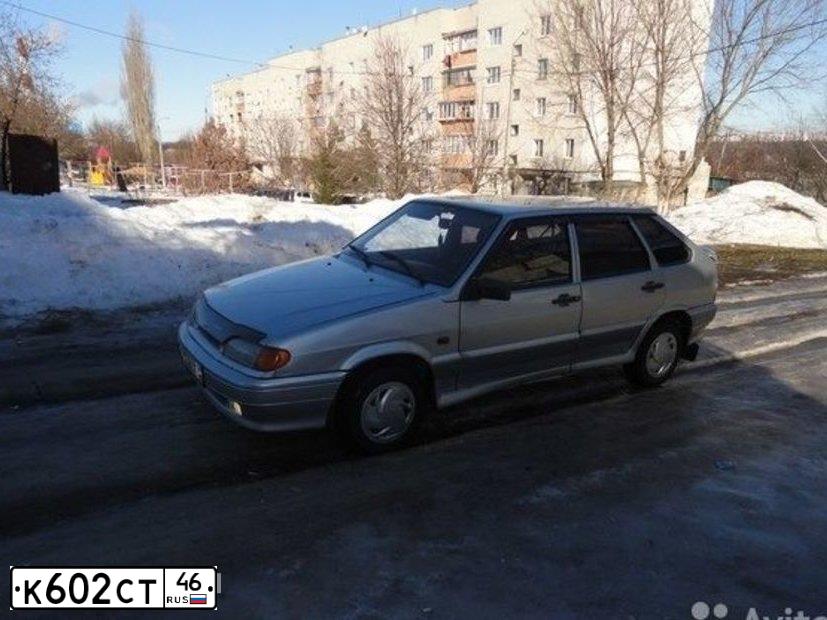 Фото автомобиля LADA 2114 SAMARA, 2006 — госномер Н893СМ46. Цвет: Светло-Серебристый металлик