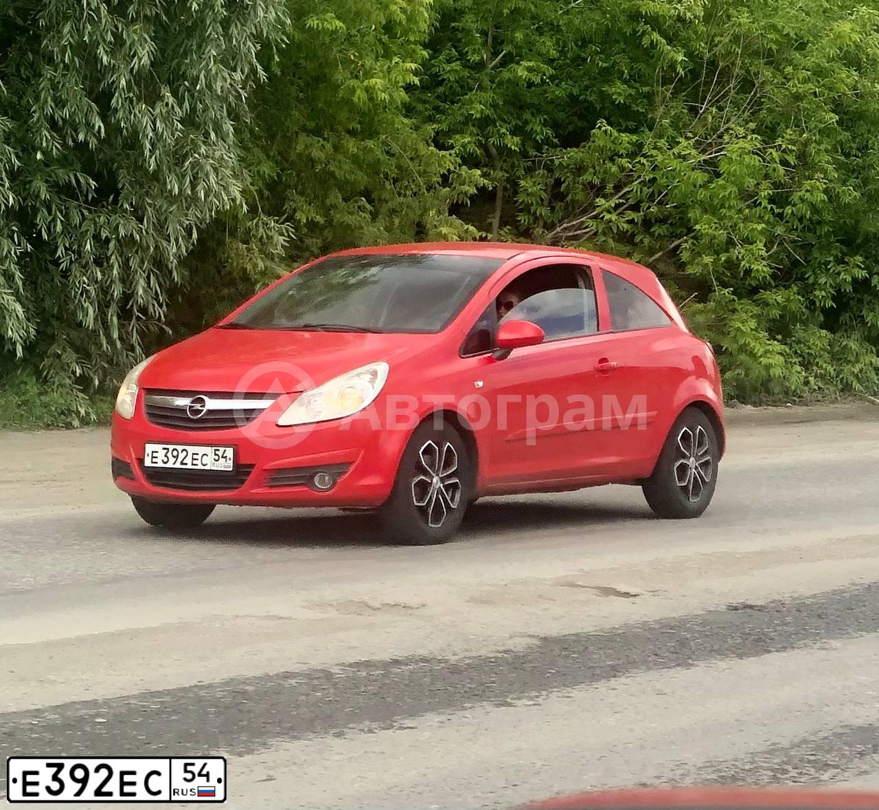 Фото автомобиля OPEL CORSA, 2007 — госномер С293ОЕ142