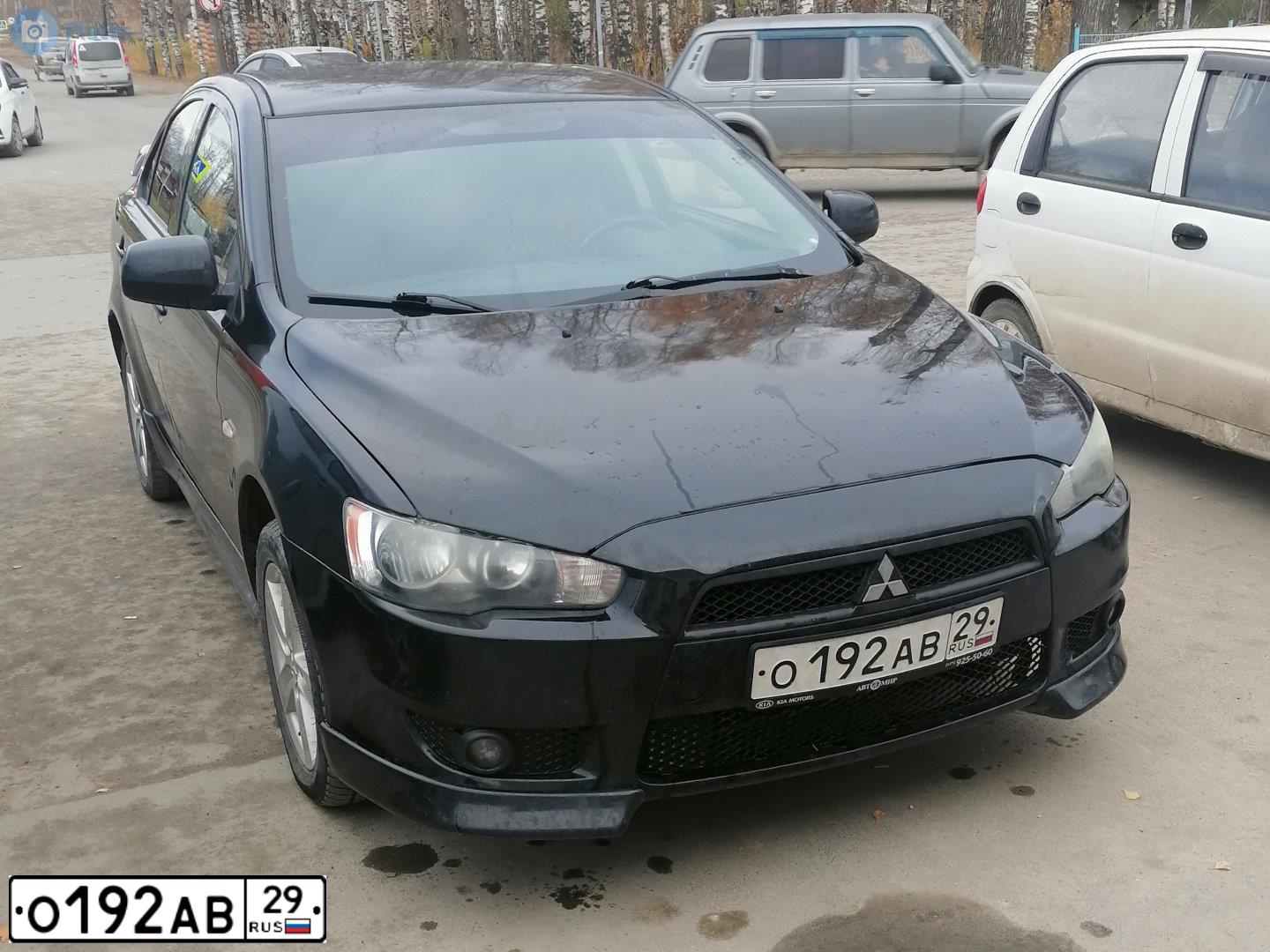 Фото автомобиля MITSUBISHI LANCER, 2007 — госномер К207КХ76