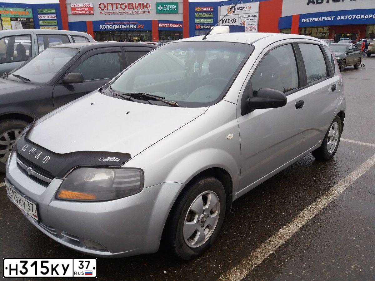 Фото автомобиля CHEVROLET AVEO, 2007 — госномер А401ТХ33. Цвет: СЕРЕБРИСТЫЙ