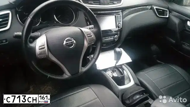 Фото автомобиля NISSAN QASHQAI, 2014 — госномер С713СН161. Цвет: СЕРЫЙ