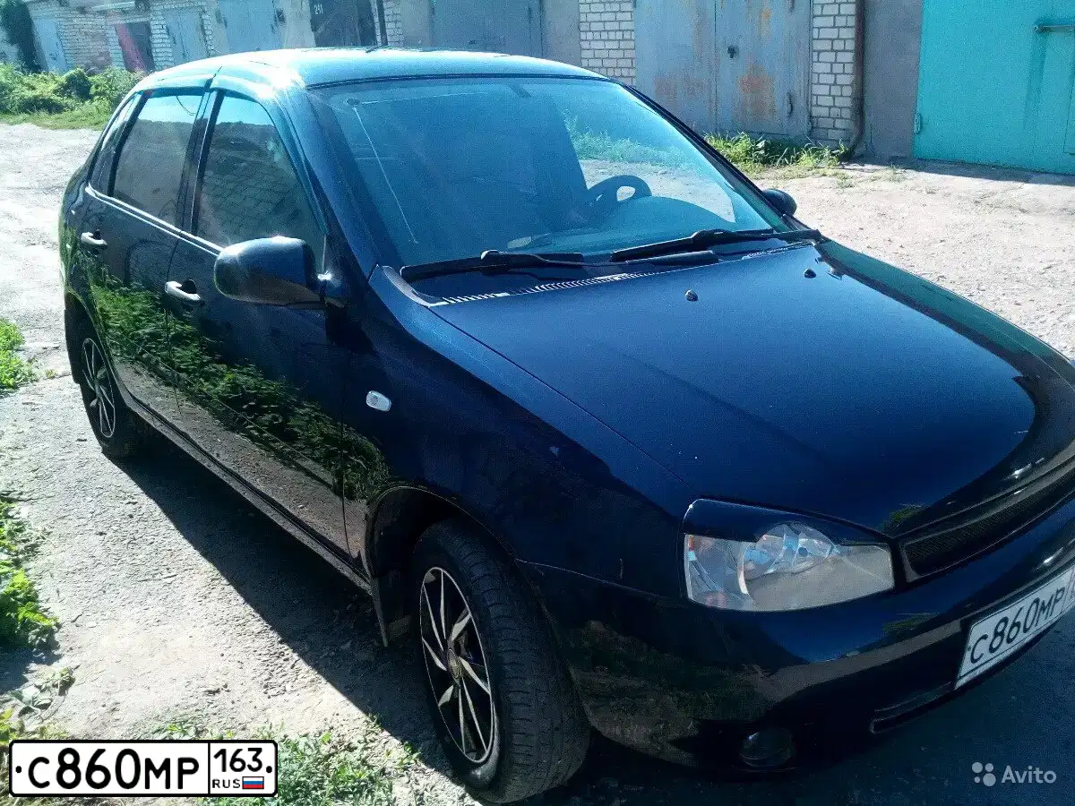 Фото автомобиля LADA 1118 KALINA, 2008 — госномер С860МР163. Цвет: ТЕМНО-СИНЕ-ФИОЛЕТОВЫЙ