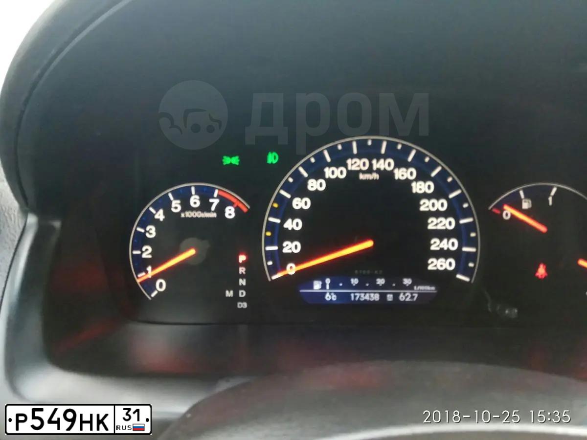 Фото автомобиля HONDA ACCORD, 2007 — госномер А695ТК124. Цвет: ЧЕРНЫЙ