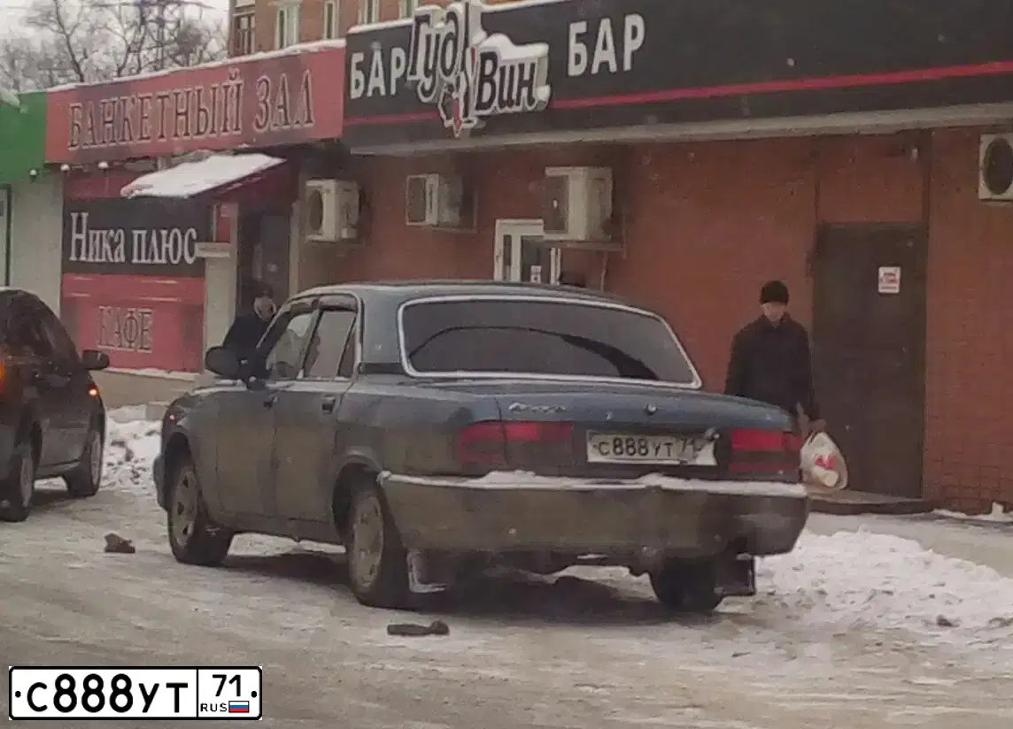 Фото автомобиля ГАЗ31105, 2005 — госномер С888УТ71. Цвет: ЦИКЛОН