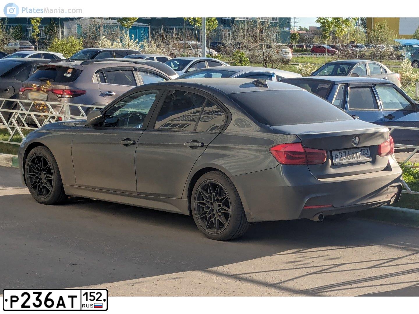 Фото автомобиля BMW 318I, 2017 — госномер О320УХ196