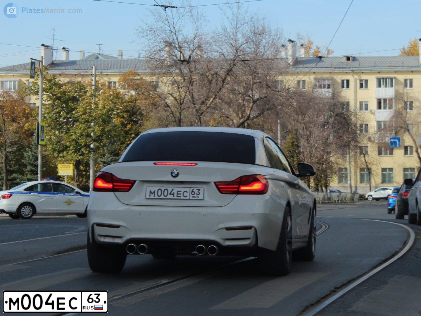 Фото автомобиля BMW SERIE 4, 2018 — госномер А878АТ198. Цвет: Белый