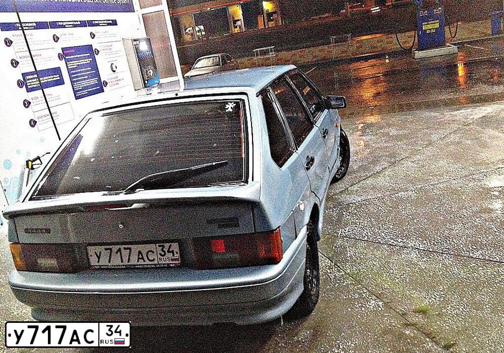 Фото автомобиля LADA 2114 SAMARA, 2004 — госномер Е187ТА134. Цвет: ЗОЛОТИСТО СЕРЫЙ