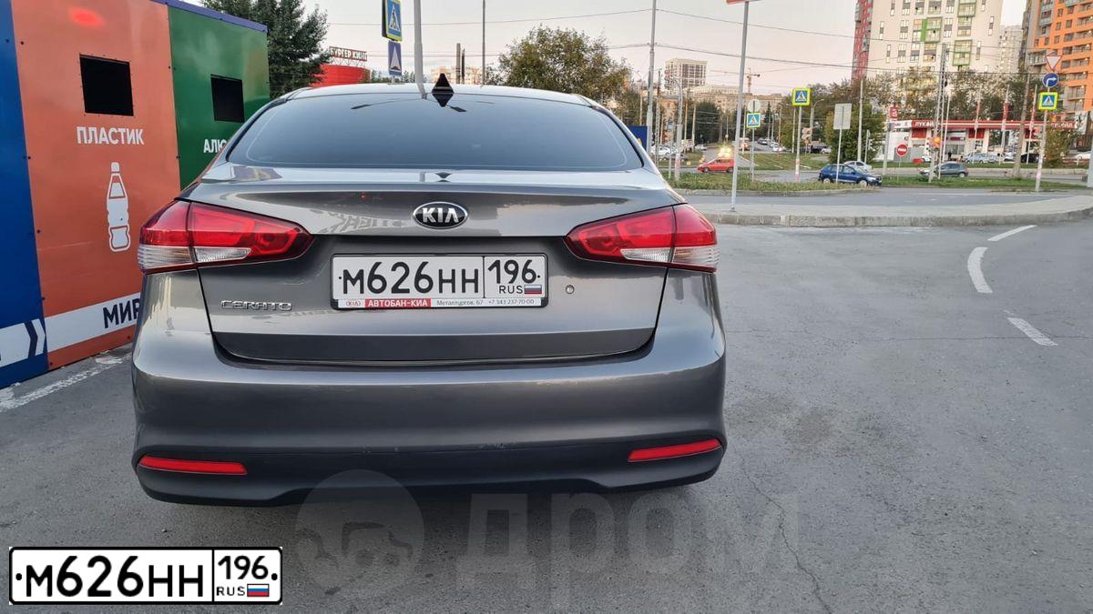 Фото автомобиля KIA CERATO, 2019 — госномер Х536ВР774. Цвет: СЕРЫЙ