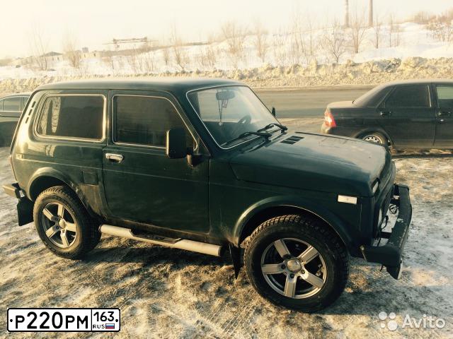 Фото автомобиля LADA 2121 NIVA, 2002 — госномер Р220РМ163. Цвет: СИНЕ-ЗЕЛЕНЫЙ