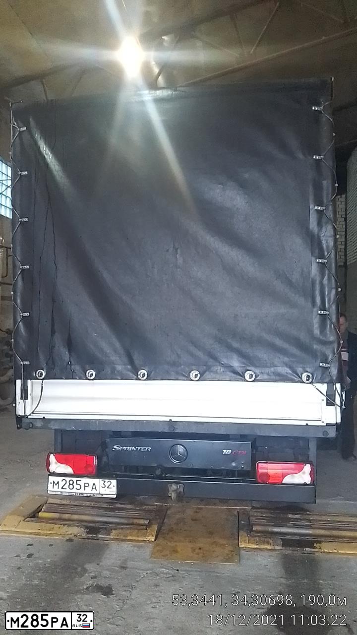 Фото автомобиля MERCEDES-BENZ SPRINTER, 2009 — госномер М285РА32
